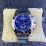 Clean Factory Copy Rolex Daytona Blue Timing Dial Swiss 4130 Stainless Steel Bezel Watch